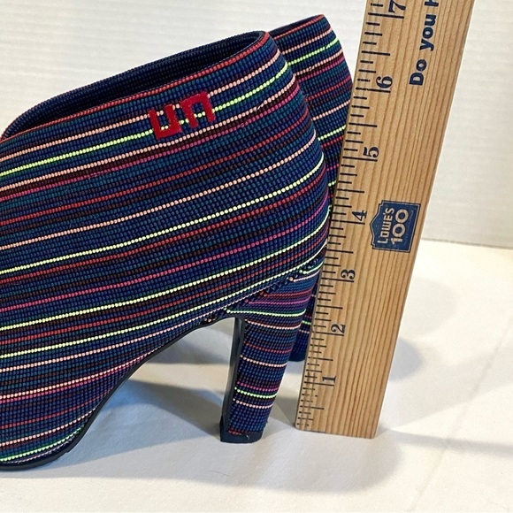 NWOT United Nude Fold Hi Multi-Colored Ankle Booties in Fruit Punch, Size 6.5 - Picture 12 of 13